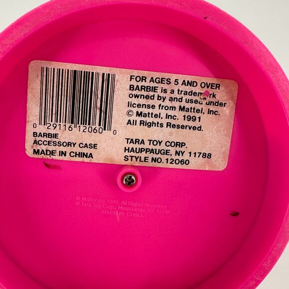 Barbie Vintage 1991 Accessory Carrying Case Tara Toys With Tags - Picture 6 of 6